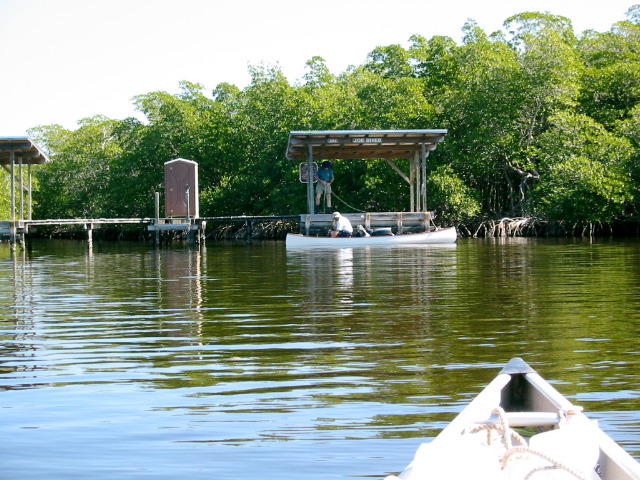 Approaching Joe River Chickee