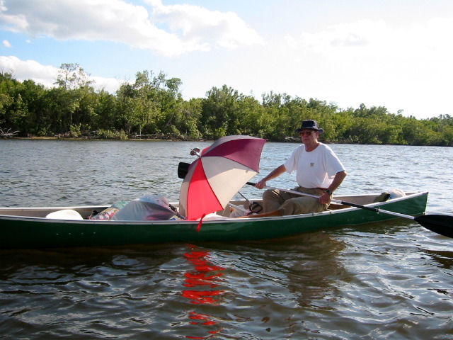 Jim singlehanded with sail