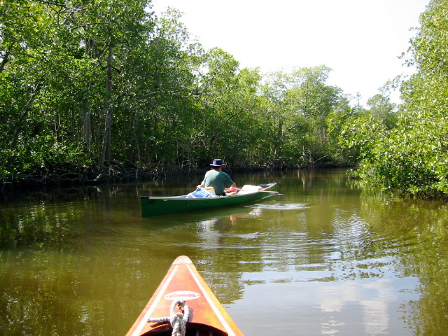 Entering Broad Creek Nightmare route.