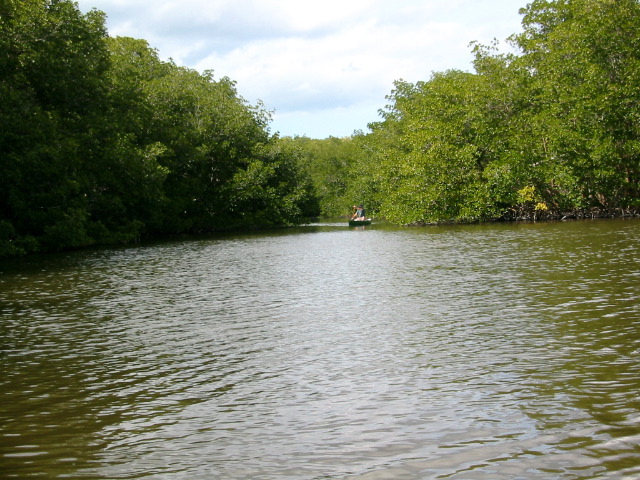 Exiting the first half of the Nightmare onto Broad River.