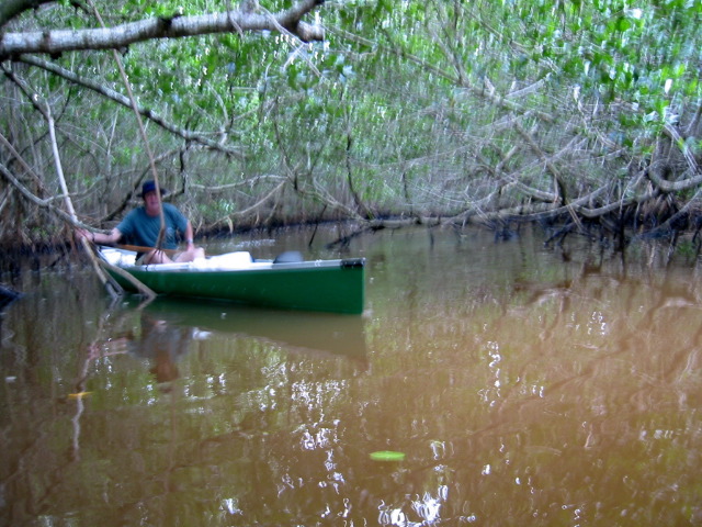 Jim, coming out of the Nightmare, Harney River.