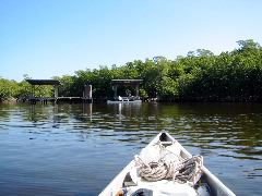 Approaching Joe River Chickee