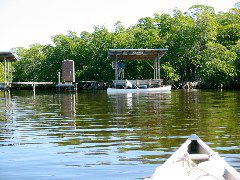 Approaching Joe River Chickee