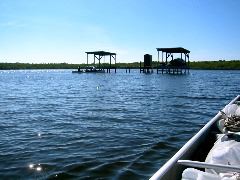 Approaching South Joe River Chickee