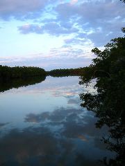 Broad River Camp sunset 5:58:07