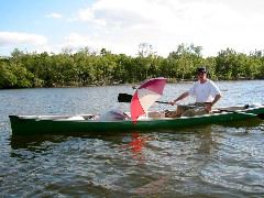 Jim undersail the first day