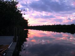 Broad River Camp sunset 6:14:45